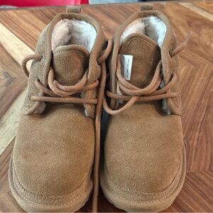 UGG Kids Tan Suede Shoes